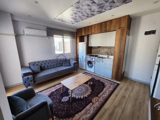 Gültepe'de İskanlı Hasarsız 1+1 Eşyalı Cadde Üstü Satlık