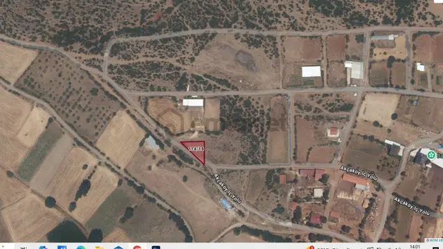Nova'dan Kepsut Akçaköy Mh'da Satılık 410 M² Fırsat Arsa