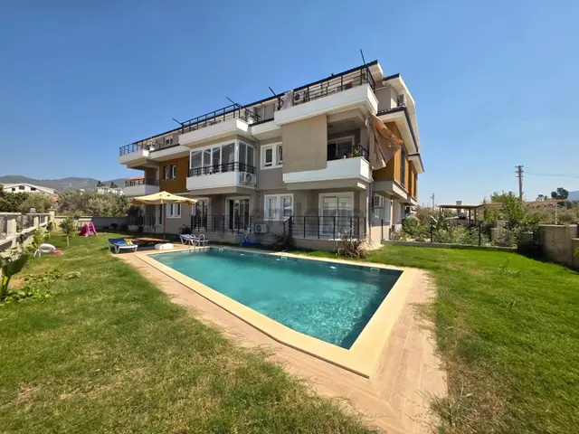 Goldhouse Dan Satılık Çamköyde Turizm Belgeli Havuzlu 1+1 Daire