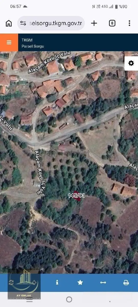 Dursunbey Alaçam Da 65 M Okulun Yaninda Bahçe 1