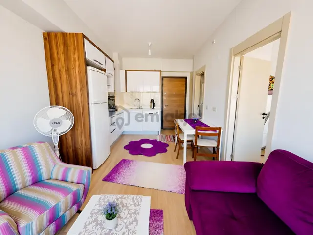 Park Yaşam Bornovada Deniz Manzaralı Eşyalı 1+1 Daire 1