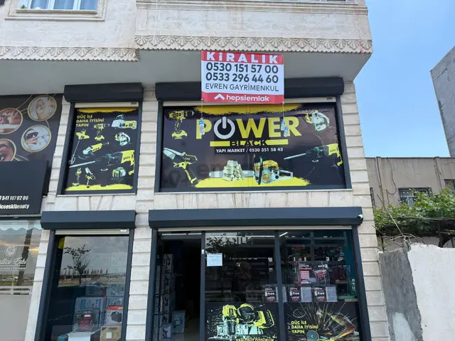 Mardinyolunda Asmakatlı Depolu Kiralık Dükkan 1