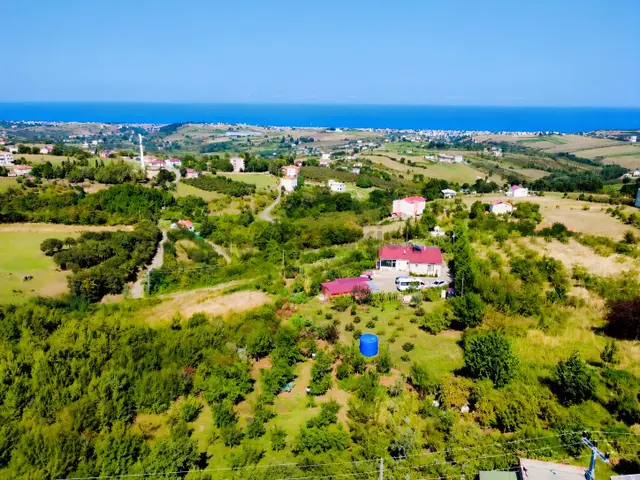 Çatalçam'da Önü Açık Deniz Manzaralı 2.898 M² Satılık Tarla