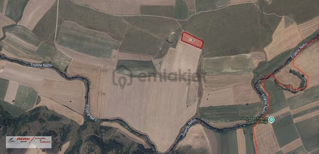 Tekirdağ Muratlı Yukarısevindikli Mahallesinde Satılık Tarla 1