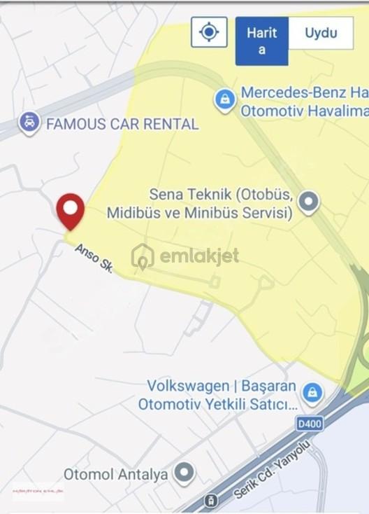 Antalya Havaalanı Karşısı 1600 M2 Rampalı Kiralık Depo 1