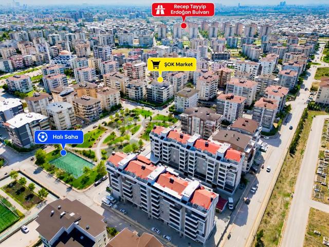 Yunuseli Güneştepede Eşyalı Barbekülü Teraslı Lüks Dubleks