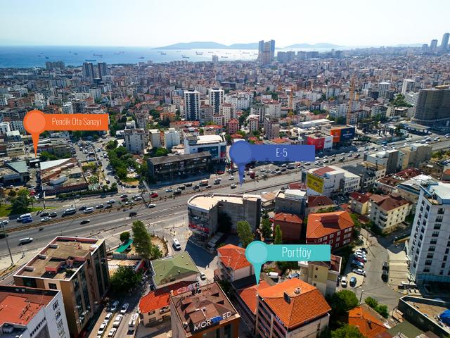 Pendik'te 411 M² Dörtyol'a Yakın Komple Satılık Ticari Bina 1