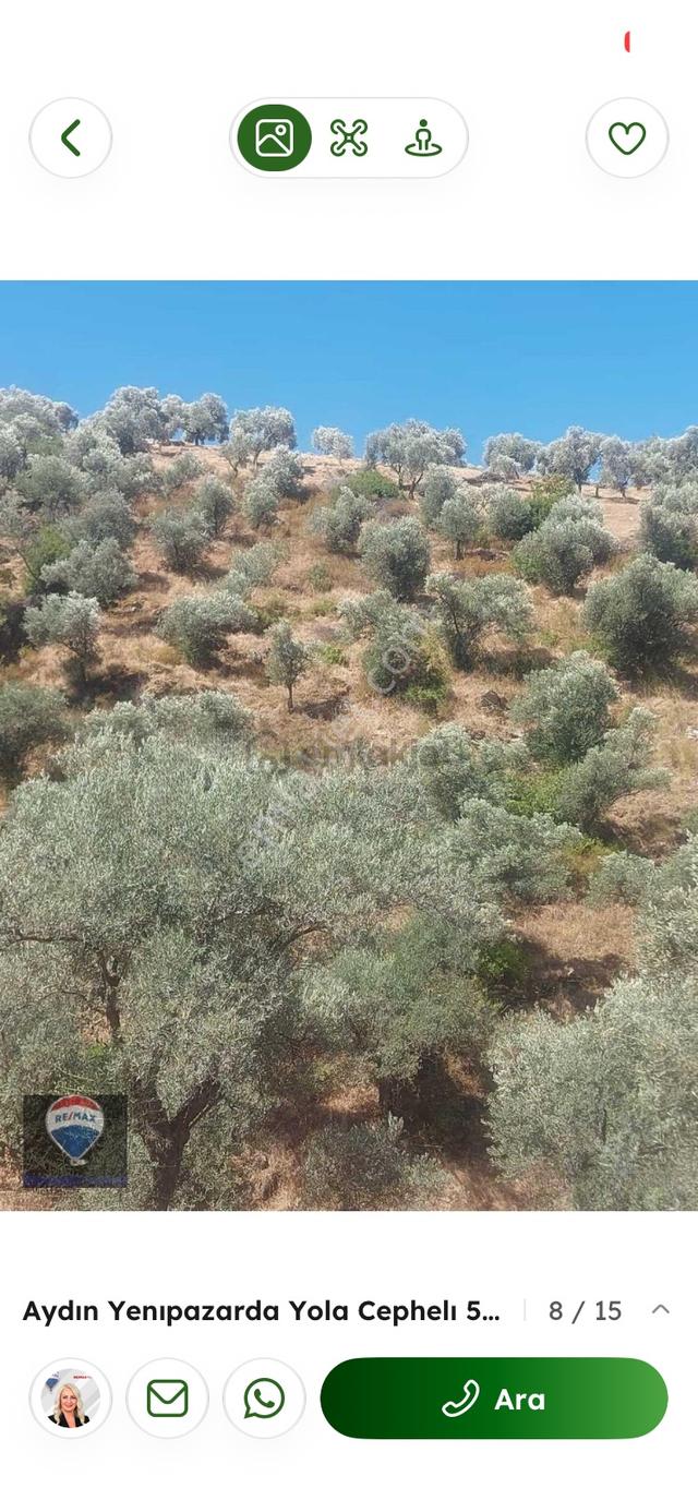Aydın Yenipazar Karaçakal Mahallesi'nde Satılık Arazi 1
