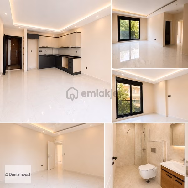 Alanya Merkez Centrum Lıfe 1+1: 50 M²: Eşyasız: Merkezi Konum