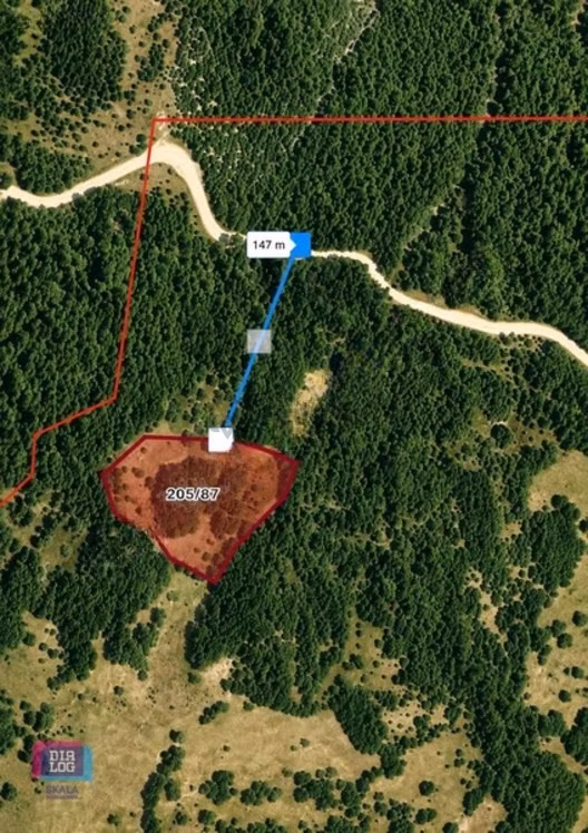 Dtr Skala Balıkesir Dursunbey'de 8.404m2yatırımlık Satılık Tarla 1