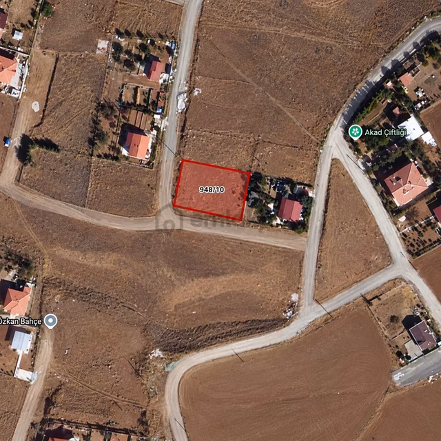 Hasanoğlan'da 509 M² Müstakil Tapulu Villa Arsası 1