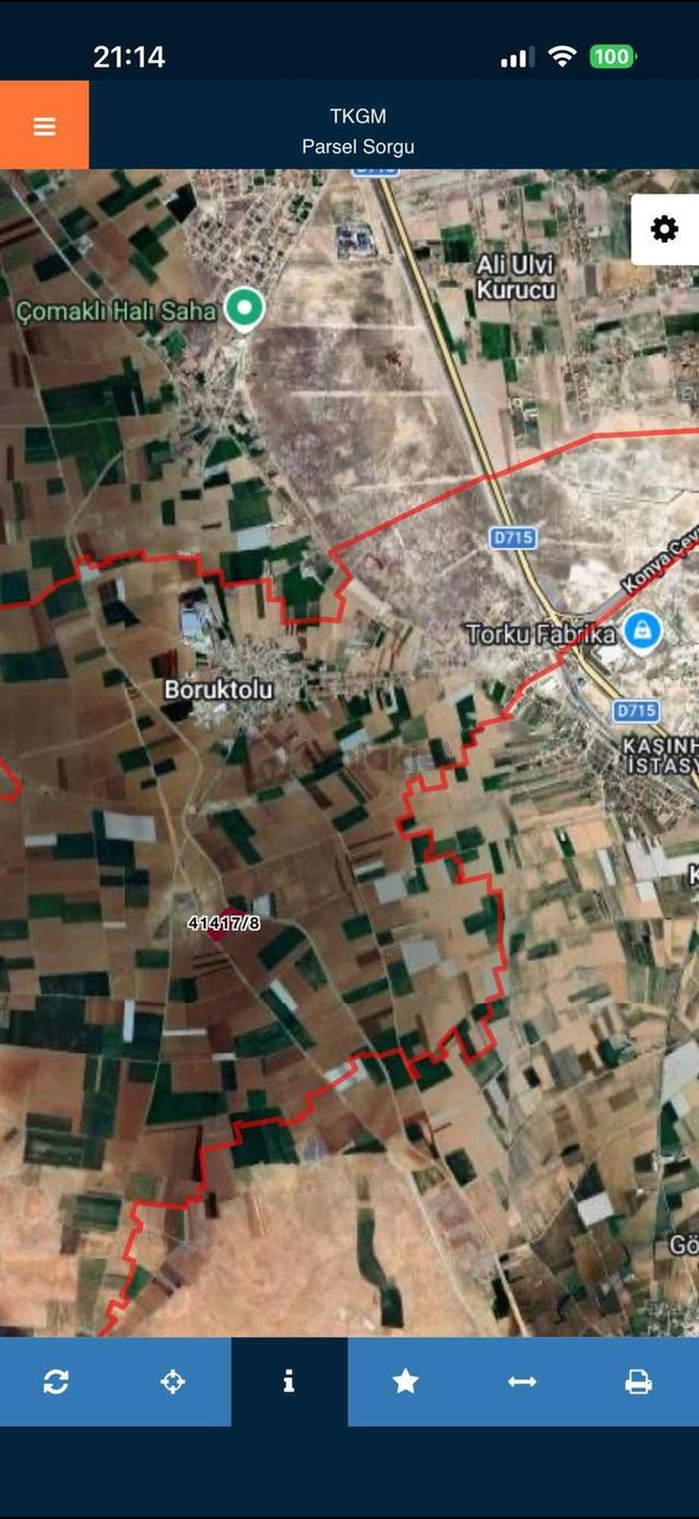 Cengizler'den Torku Fabrikasına Yakın 29,693 M2 Satılık Tarla