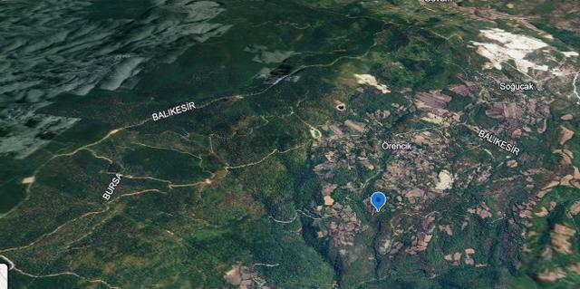 Mir'den Kepsut Örencik'de Satılık 1955m2 Satılık Tarla 1
