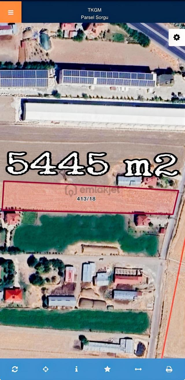 Yazıkonak Fatih 5.445 M2 Ana Yola Yakın 1