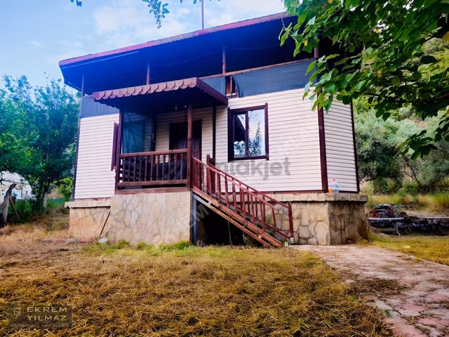 Yangıda Eşyalı Dubleks Müstakil Ev 1240 M² Arsa, Otoparklı, Ba 1