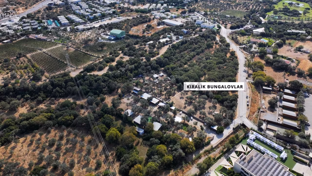 Ortakent'de 400m² Arsa İçerisinde Kiralık 2+1 Eşyalı Bungalov 1