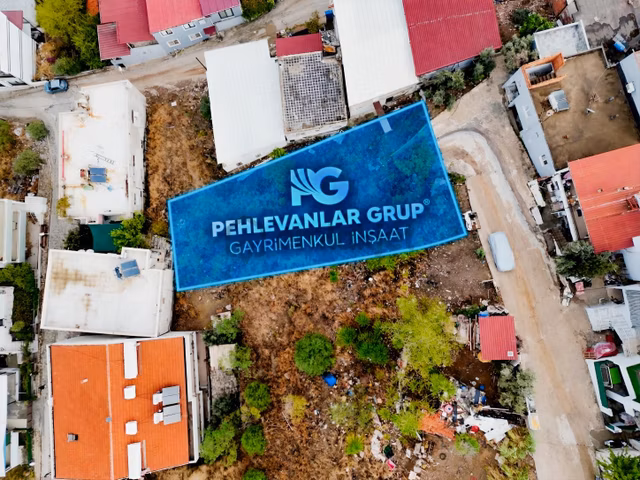 Milas Burgaz'da 656 M² Bitişik Nizam 2 Kat Kot Avantajlı Arsa 1