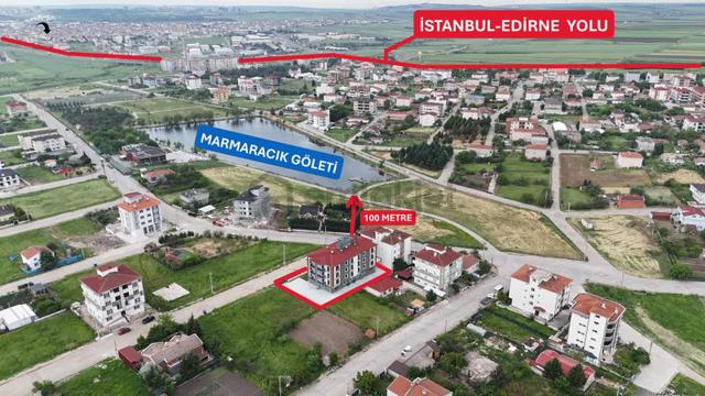 Ergene Marmaracık Mh. Gölete 100 Metre Satılık 2+1 Sıfır Daire 1
