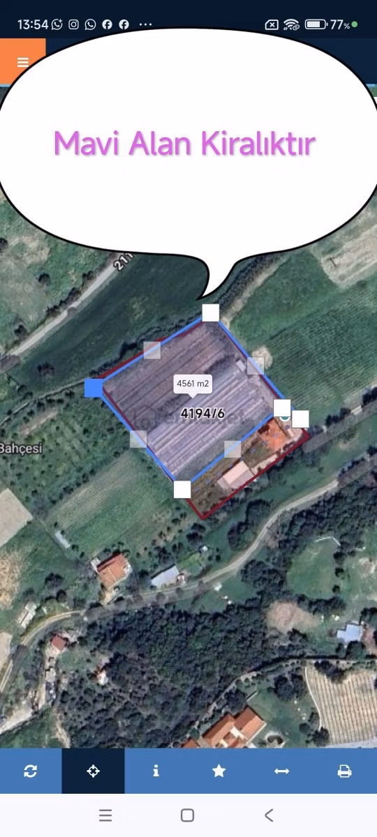 Urla Rüstem Mh Kiralık Arazi 1