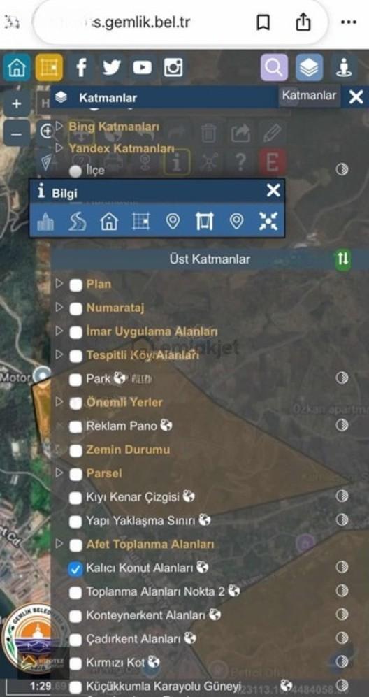 Hipotez'den Küçükkumla'da Asfalt Üzeri Satılık Fırsat Tarla 1