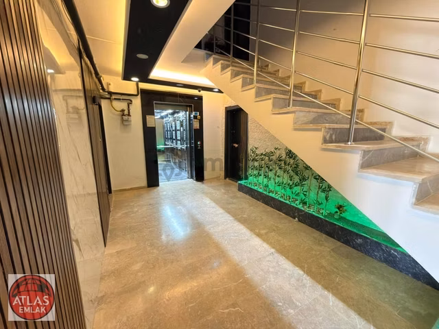 Atlas'tan Park Cephe 140m2 Ortakat Genişbalkon İskan Asansör