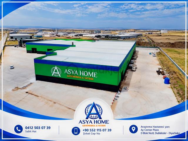 Diyarbakır Oyalı Osbde 10.350 M² Üretim Alanlı Fırsat Fabrika 1