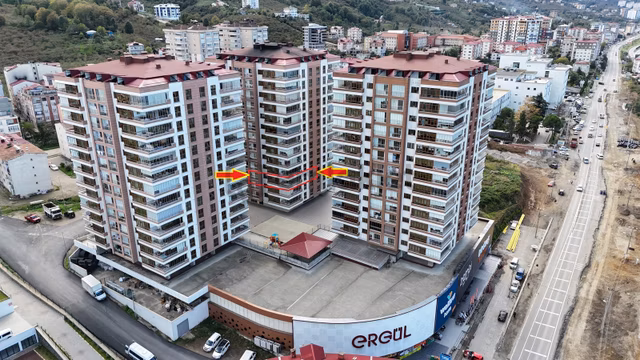 Mabel'den Vakfıkebir Huzur Plaza'da Satılık 3+1 Geniş Daire