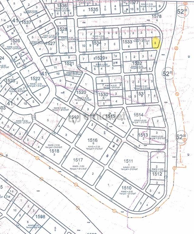 Haraççı'da İmar Uygulaması Görmüş Net 102 M² Satılık İmar Hissesi Açıklama:istanbul'un Hızla 1