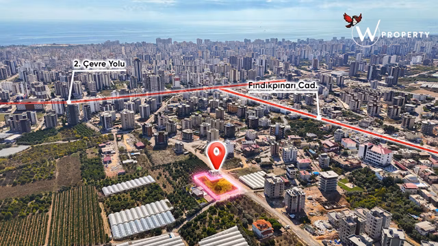 W Property'den Mezitli Kuyuluk'ta 1.803 M2 İmarlı Arsa 1