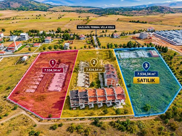 Afyon'da Otel, Villa Ve Ticari İmarlı Uygun Tek Tapu Arsa 1