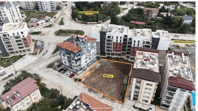 Kupon Yerde Nezih Lokasyonda 5 Kat Ticarı Konut İmarlı Arsa 1