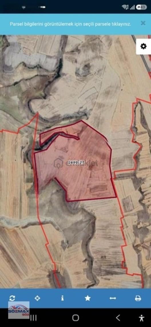 Tek Tapu Develi Hüseyinli Satılık 416 Dönüm Tarla 1