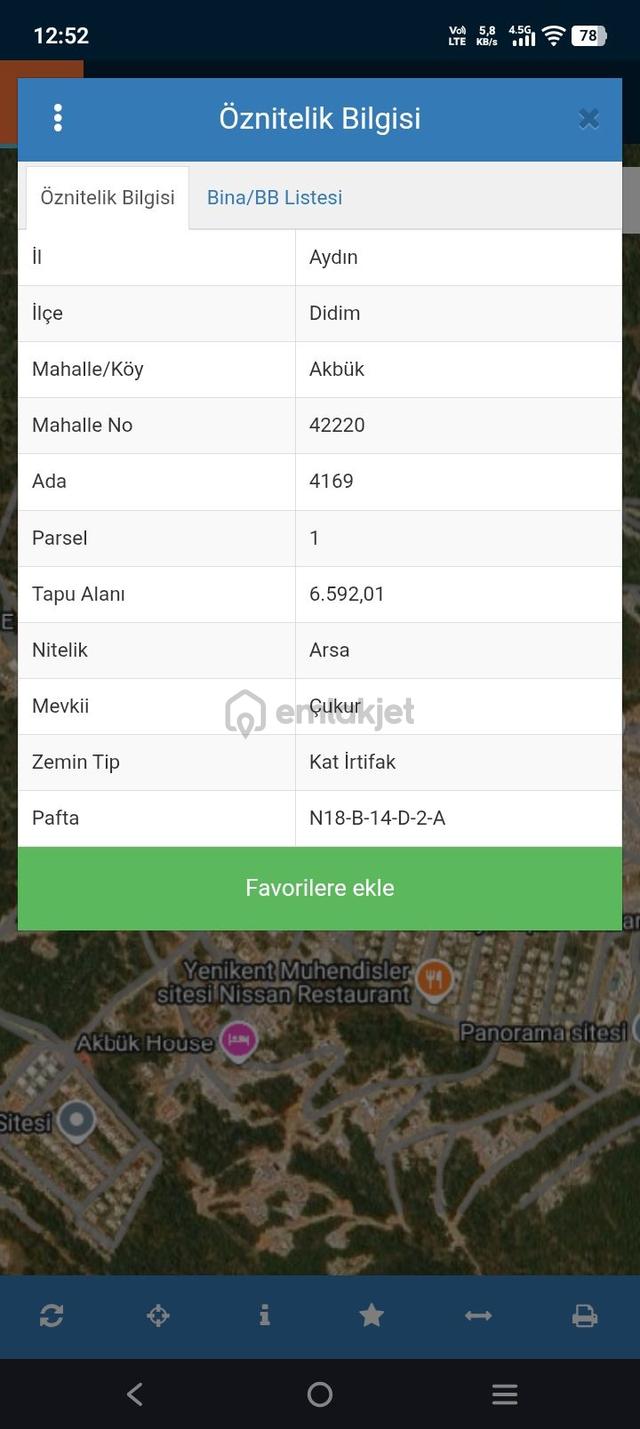 Didim Akbük Realtyword Doğa Gayrimenkulden 1