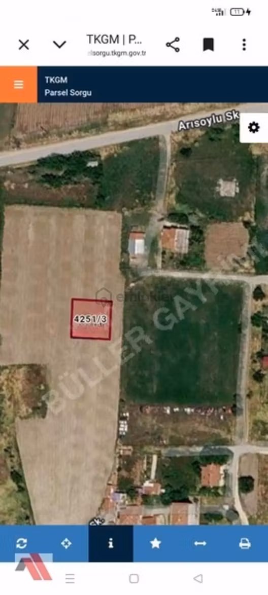 Sümbüller,den Fevzıçakmata Satılık Arsa 1