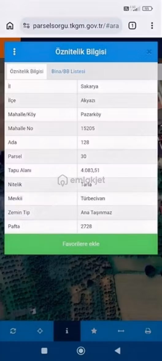 Nur Emlak'tan Pazarköy Mh. 4083 M2. İmar Sınırında 1