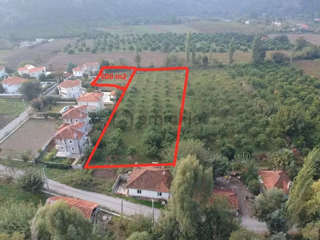 Ortaca Okçular Marmarlıda 500 M2 Arsa Satılık Veya Dalyandan Dükkan İle Takas 1