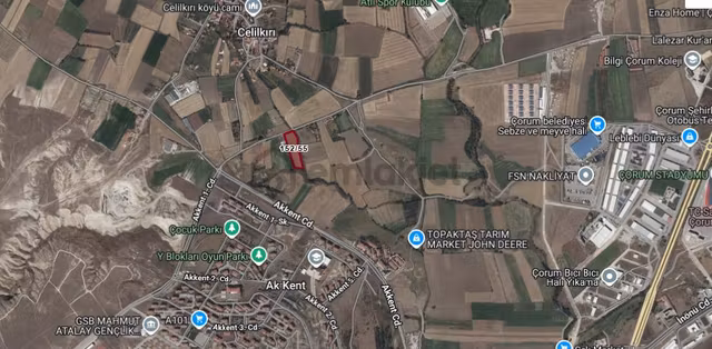 Celilkırı Köyünde Satılık 9.315 M² Tarla 1