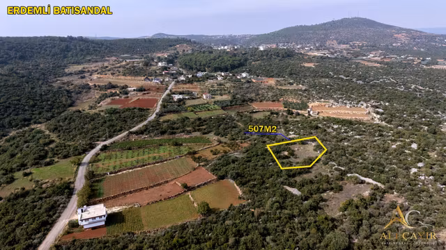Erdemli Batısandasl Mah Satılık 507 M2 Parsel 1