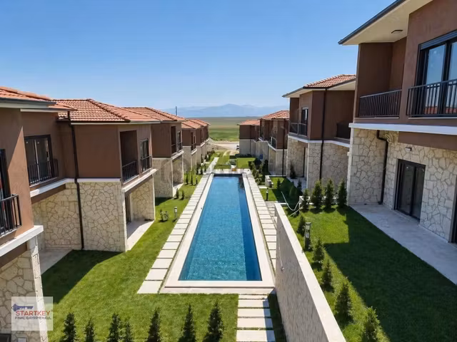 Seyrek Villakent Muhteşem Konumda 4+1 Satılık Villa 1