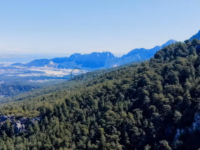 Konyaaltı Çağlarcada Deniz Manzaralı Arazi 1