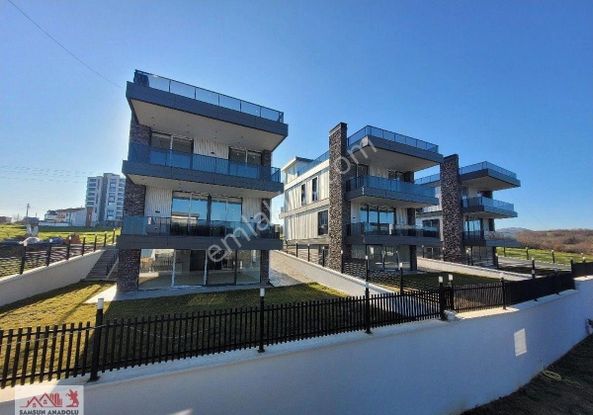 Samsun Atakum Alanlı’da Önü Kapanmayan Deniz Manzaralı Ultralüks Satılık Villa