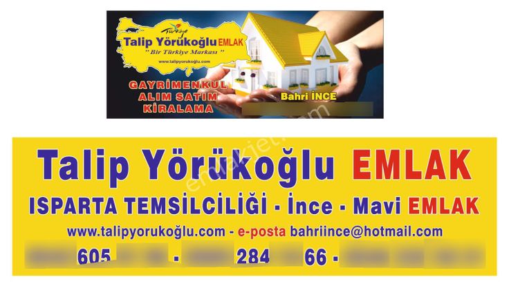 Satılık Daire Talipyörükoğlu Isparta Tem.ince - Mavi Emlak 'tan