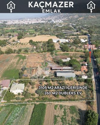 Kaçmazer'den Tire Selçuk Yolunda Satılık Dubleks + Arazi
