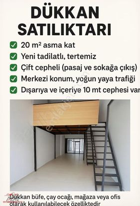 Adapazarı Merkezde Anayol Üstünde Satılık Dükkan