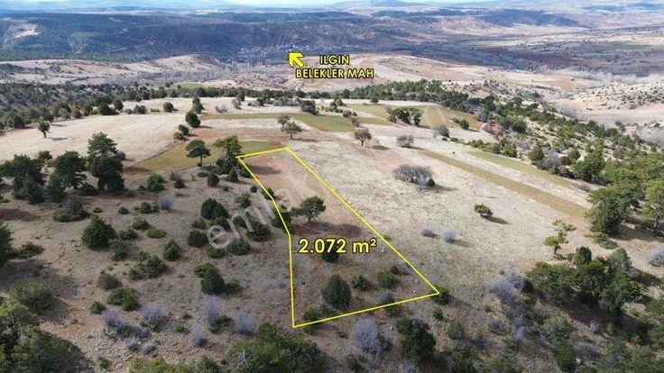 2.072 M² / Konya / Ilgın / Belekler / Tarla