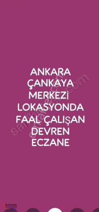Ank Çankaya Merkezi Lokasyonda Faal Çalışan Devren Eczane