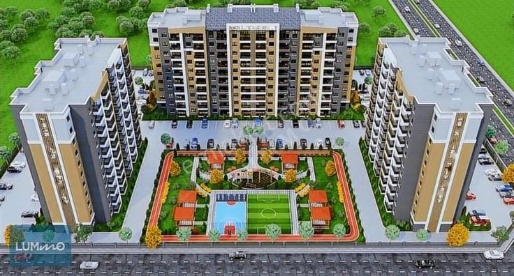 Lummo'dan Üniversite Yakını 1+1 / 2+1 Lüks Daireler