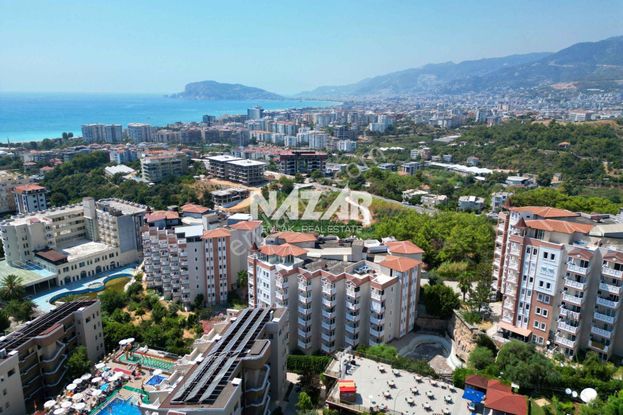 Alanya Kestel’de Satılık 2+1 Eşyalı Manzaralı Daire – Orient Palace