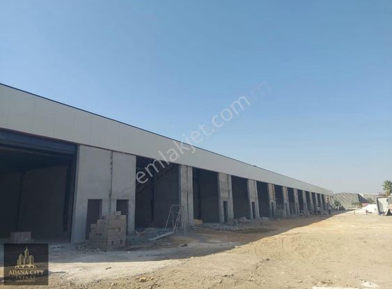 Adana Sanayi Sitesinde Kaçmaz Fiyata 200 M2 Sıfır İşyerlerimiz