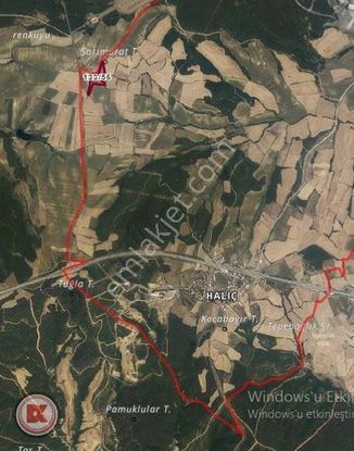 Tekirdağ Malkarada 'da 3500m² Yatırımlık Yola Yakın Tarla